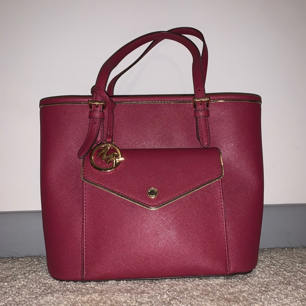 Garnet Michael Kors Purse
